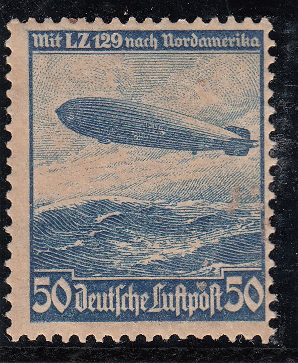 TIMBRE ALLEMAGNE PA neuf N 55 1 VOYAGE DU ZEPPELIN LUFTHANSA 401184465553