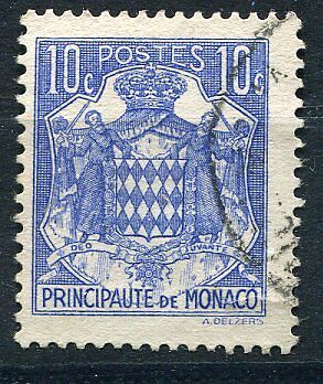 TIMBRE MONACO N 158 BLASONS ARMOIRIES 400687576873