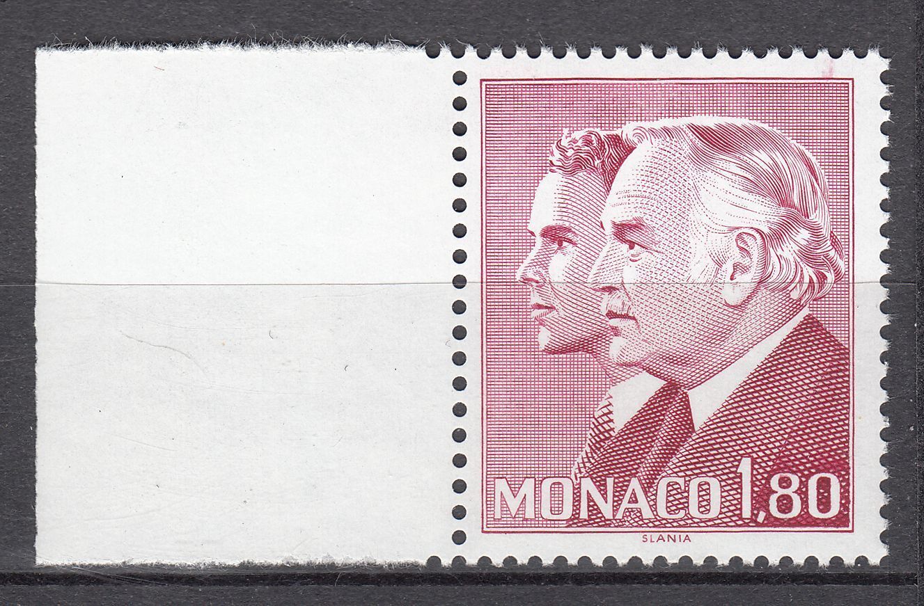 TIMBRE MONACO NEUF N 1336 PRINCE RAINIER III ET ALBERT TYPE 1981 401638657523