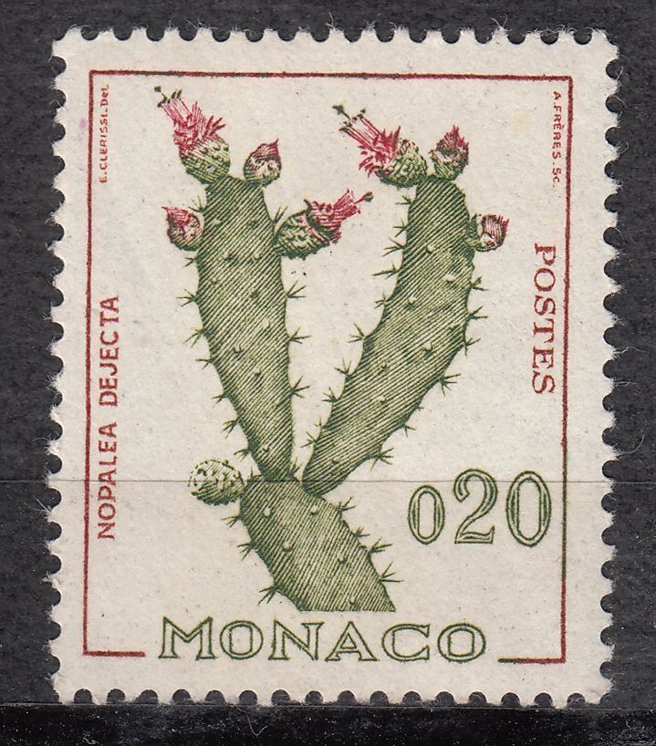 TIMBRE MONACO NEUF N 543 NOPALEA DEJECTA FLORE 401520525033