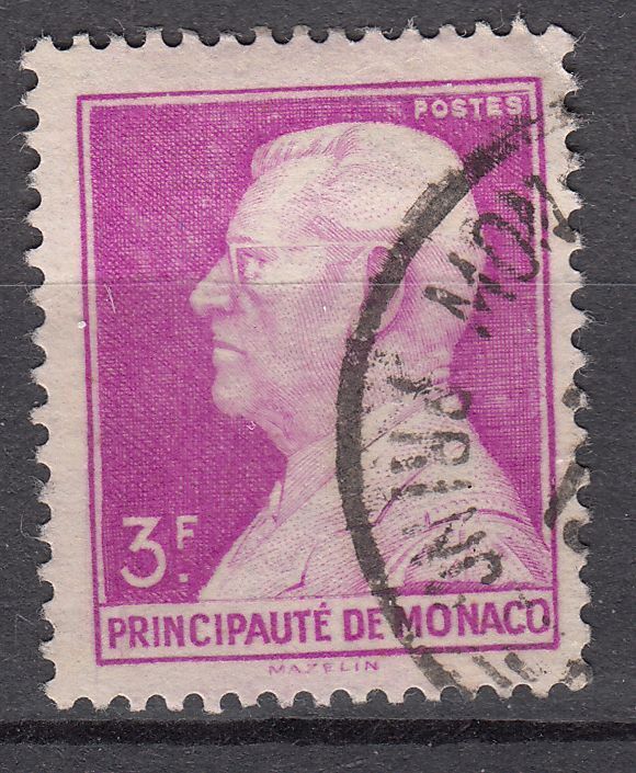 TIMBRE MONACO OBL N 282 PRINCE LOUIS II 401620749453