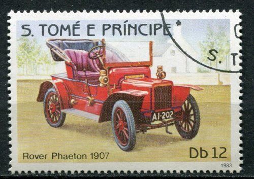 TIMBRE VOITURE ROVER PHAETON 1907 110652904623