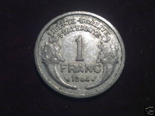 1 FRANC MORLON 1944 110613377964