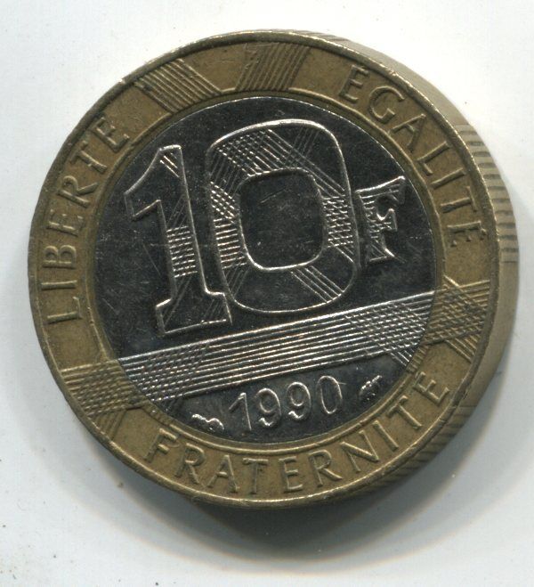 10 FRANCS GENIE 1990 110888217424