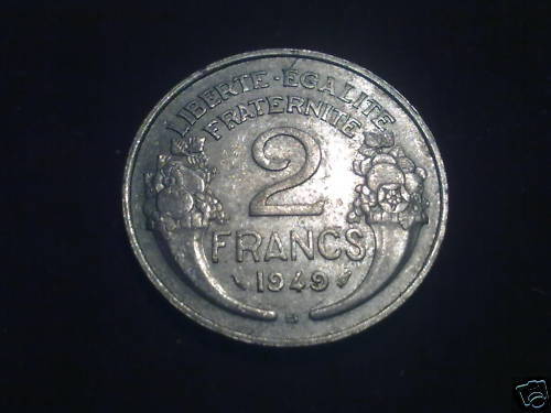 2 FRANCS MORLON 1949 B 110613376314