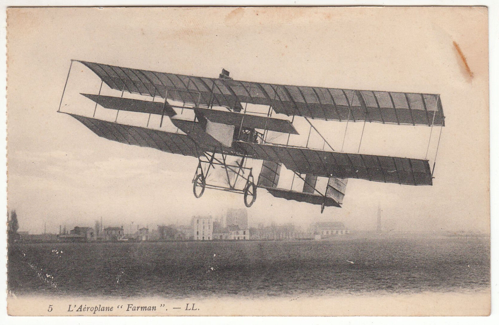 CARTE POSTALE AVIATION AEROPLANE FARMAN 401256057694