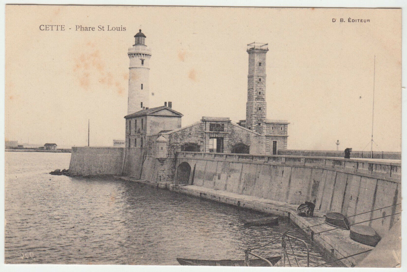 CARTE POSTALE CETTE PHARE SAINT LOUIS 124089902294