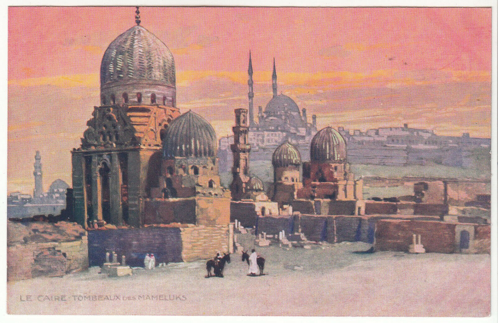 CARTE POSTALE EGYPTE TOMBEAUX DES MAMELUKS 401945831664