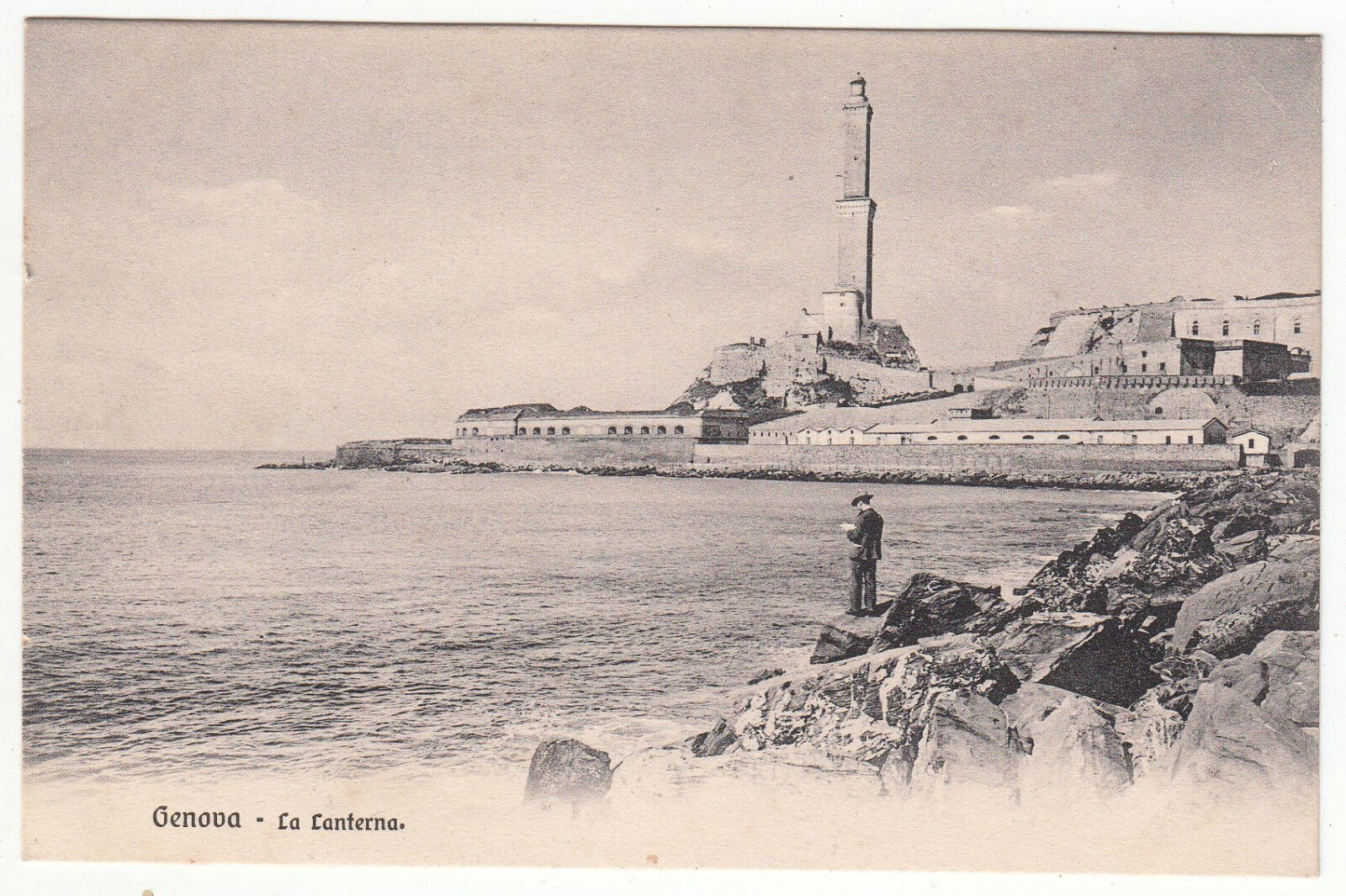 CARTE POSTALE ITALIE GENOVA LA LANTERNA 401240870974