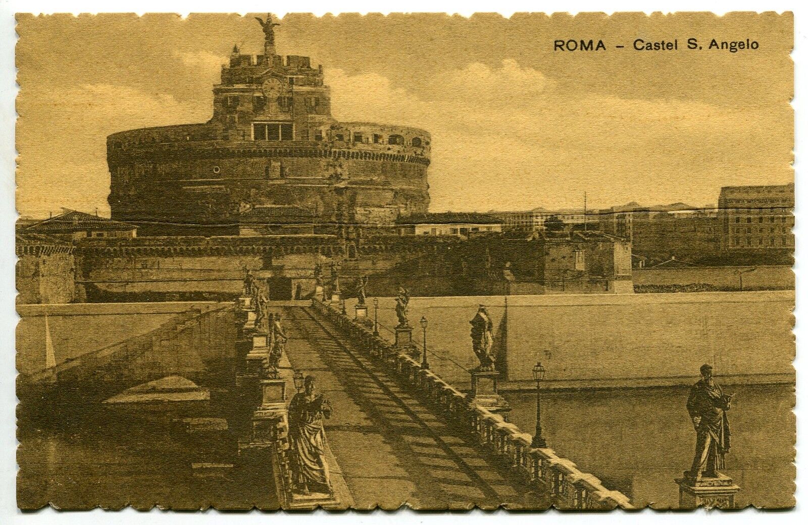 CARTE POSTALE ITALIE ROMA CASTEL S ANGELO 121198910934