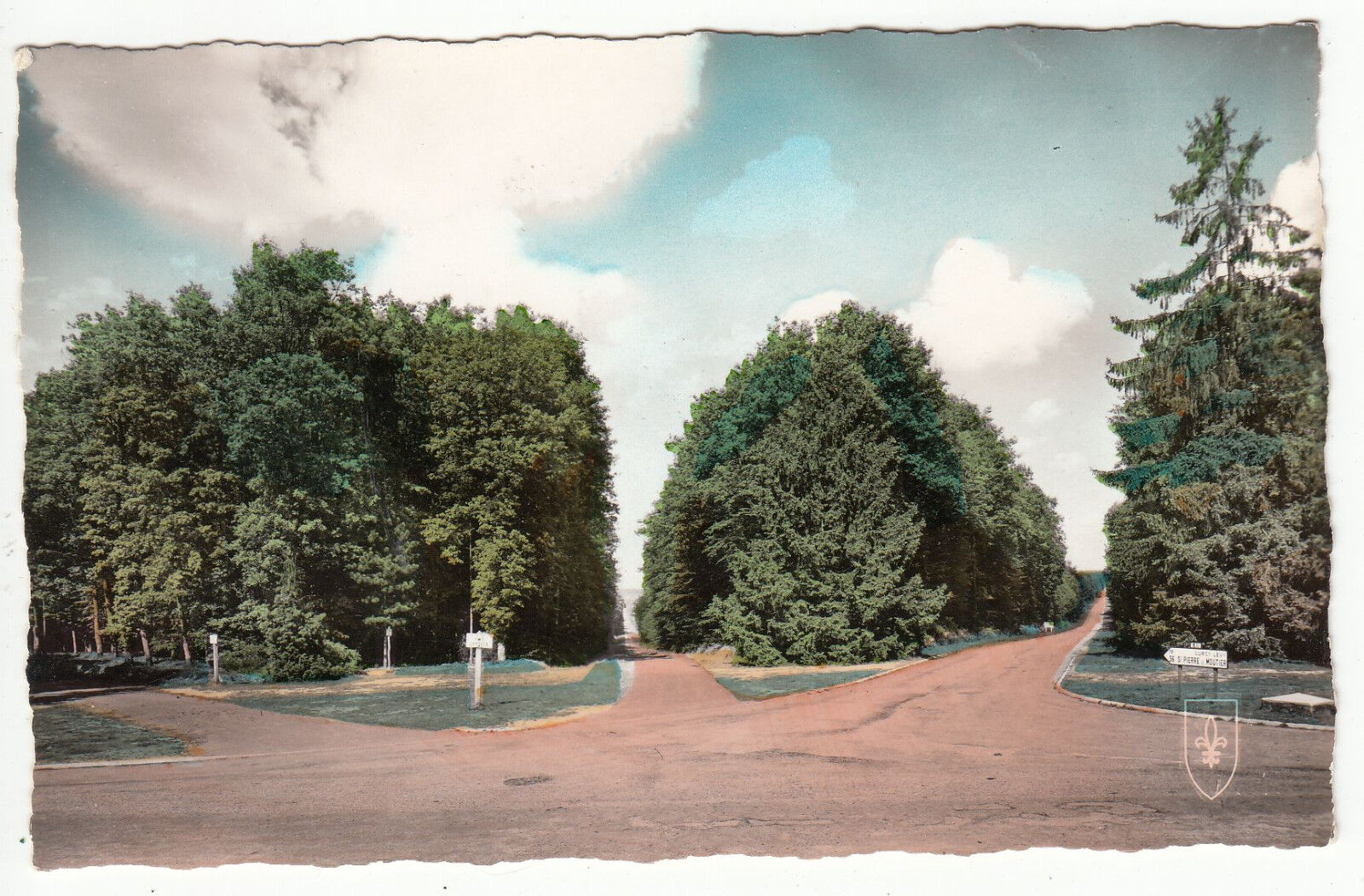 CARTE POSTALE LA FORET DE TRONCAIS LE ROND GARDIEN 122613389584