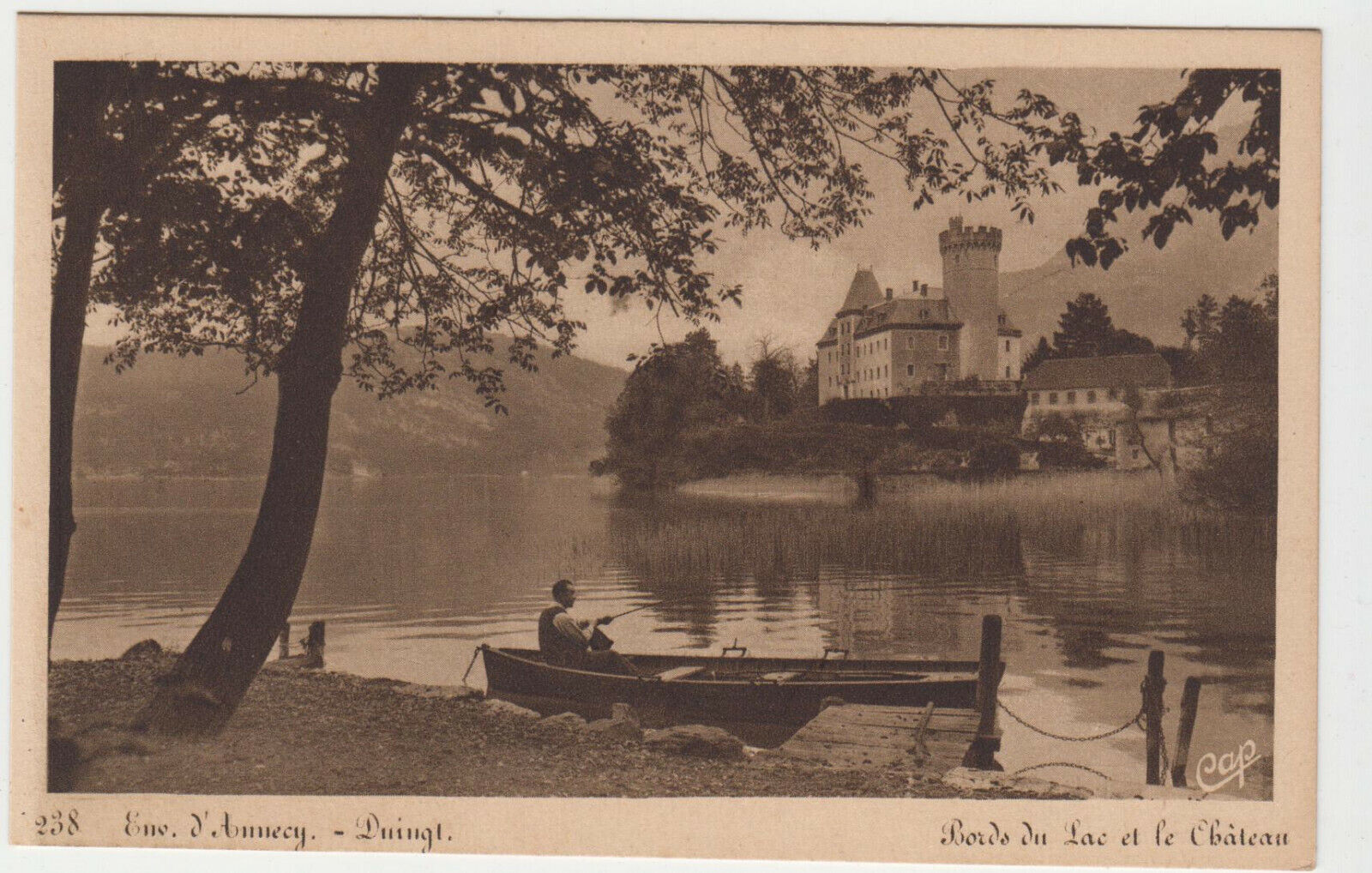 CARTE POSTALE LAC D ANNECY LE CHATEAU DE DUINGT BORDS DU LAC 401923898014