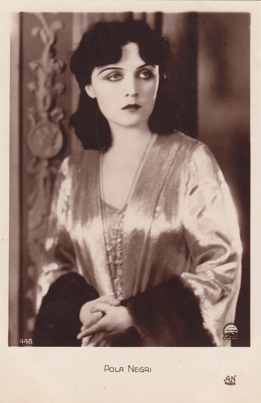 CARTE POSTALE PHOTO PERSONNALITE POLA NEGRI 400340456374