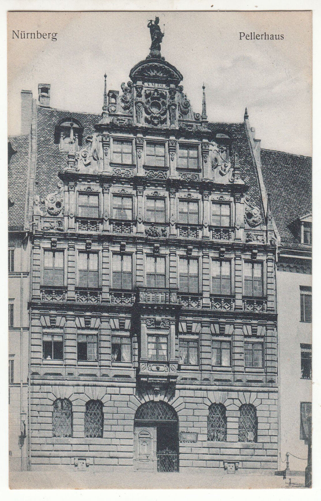 CARTE POSTALE POFTKARTE ALLEMAGNE NURNBERG PELLERHAUS 401630794464