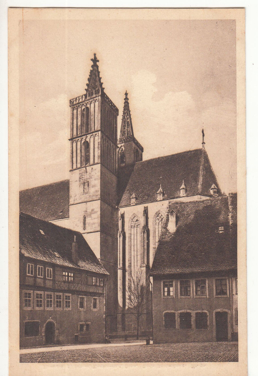 CARTE POSTALE POFTKARTE ALLEMAGNE ROTHENBURG O D ST JAKOBSKIRCHE 123448058904