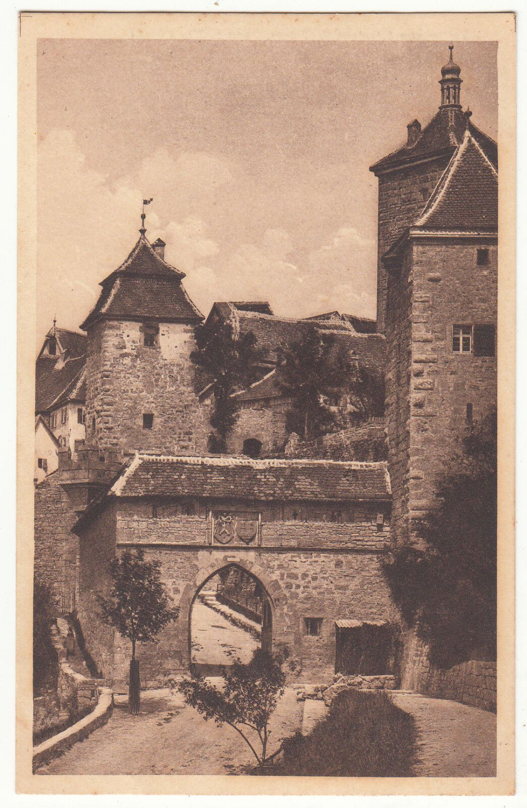 CARTE POSTALE POFTKARTE ALLEMAGNE ROTHENBURG O T KOBOLZELLERTHOR 123450214824