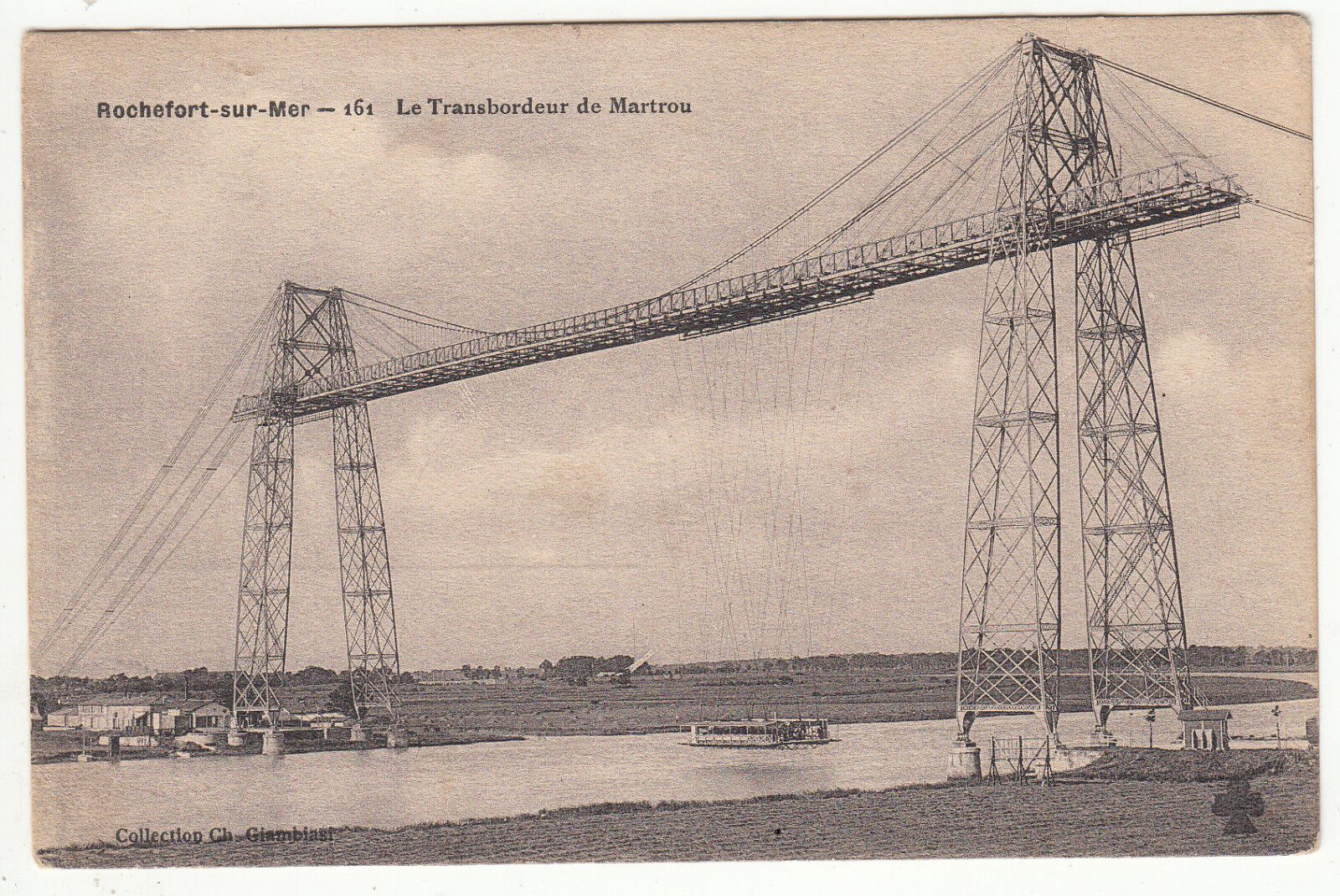 CARTE POSTALE ROCHEFORT SUR MER LE TRANSBORDEUR DE MARTROU 122613393064