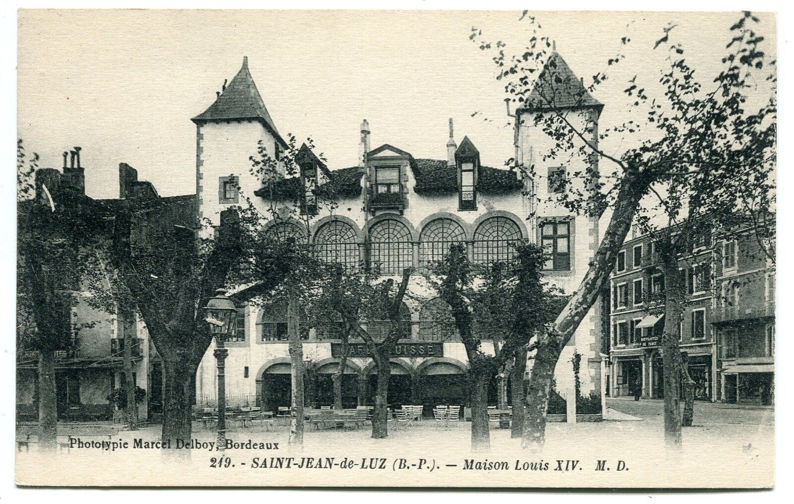 CARTE POSTALE SAINT JEAN DE LUZ MAISON LOUIS XIV 121303573844