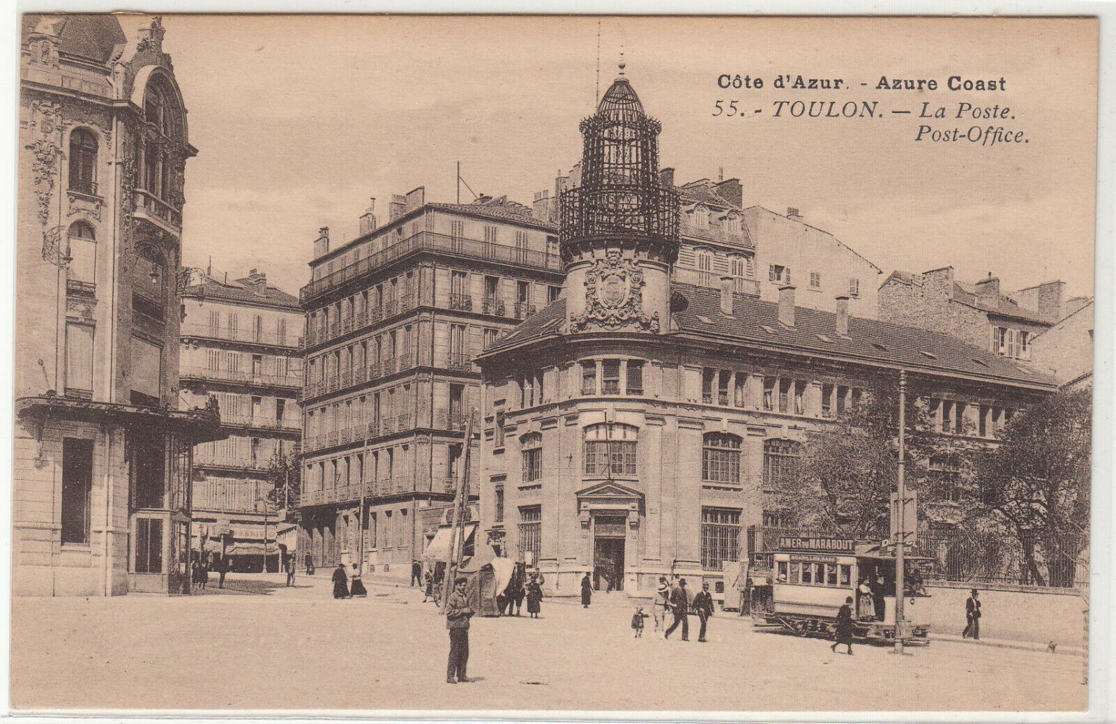 CARTE POSTALE TOULON LA POSTE 401934029324