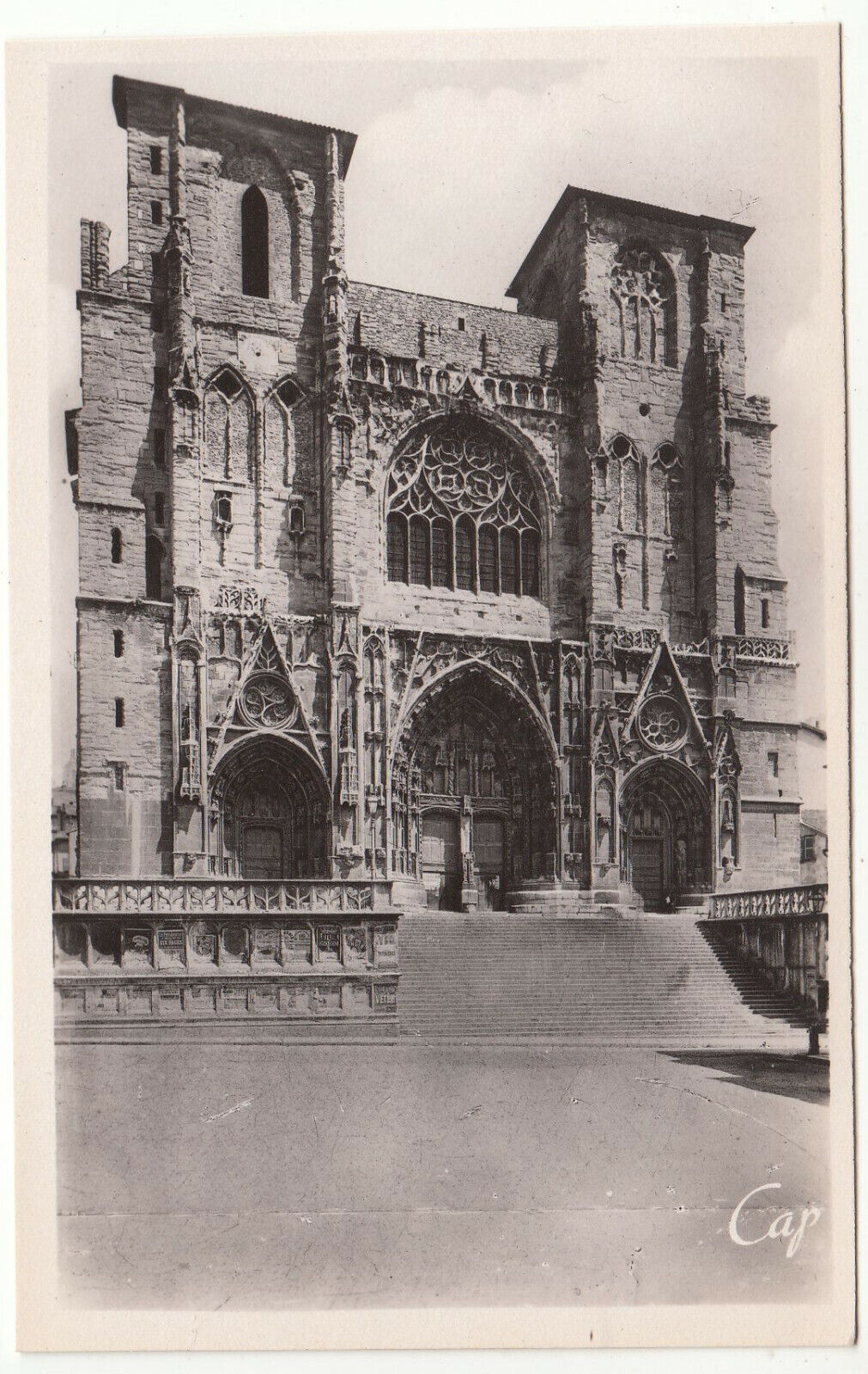 CARTE POSTALE VIENNE LA CATHEDRALE EGLISE ST MAURICE 402003998194