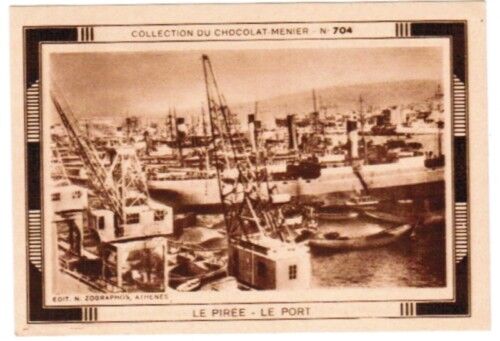 CHROMO LE PIREE LE PORT 8158 CM 110615367884