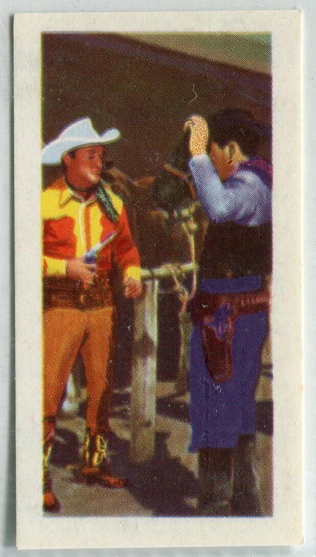 CHROMO PERSONNAGE CELEBRE ROY ROGERS 400335056814