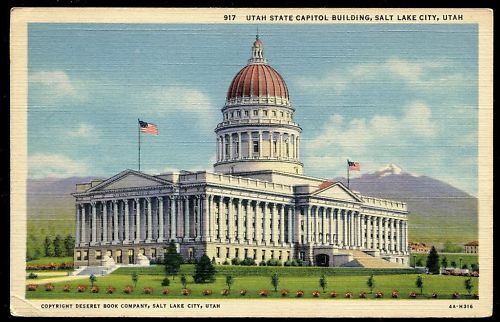 CP USA UTAH STATE CAPITOL LAKE CITY 120680195484