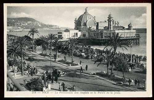 CPA NICE PROMENADE DES ANGLAIS PALAIS DE LA JETEE 110667041114