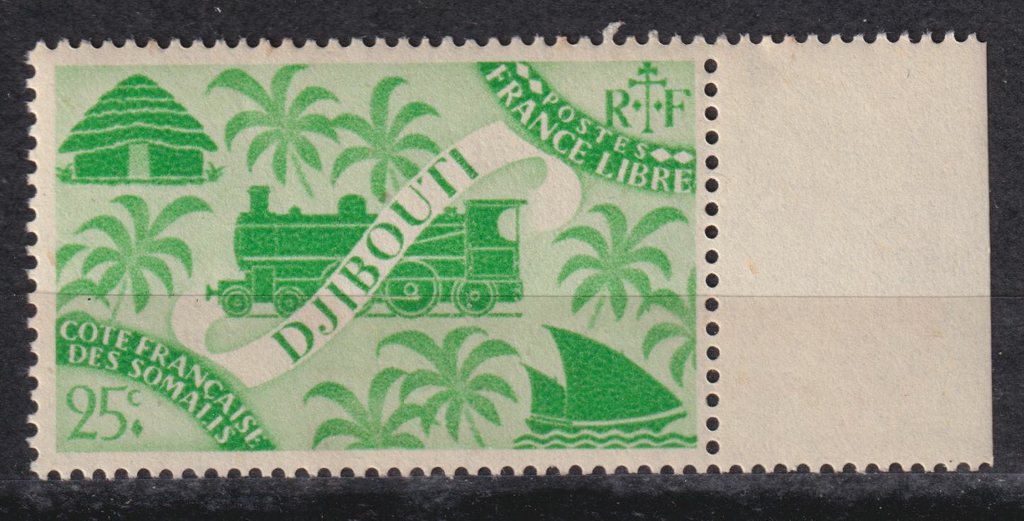 DJIBOUTI TIMBRE COLONIE FRANCE NEUF N 236 SERIE DE LONDRES 124809499974