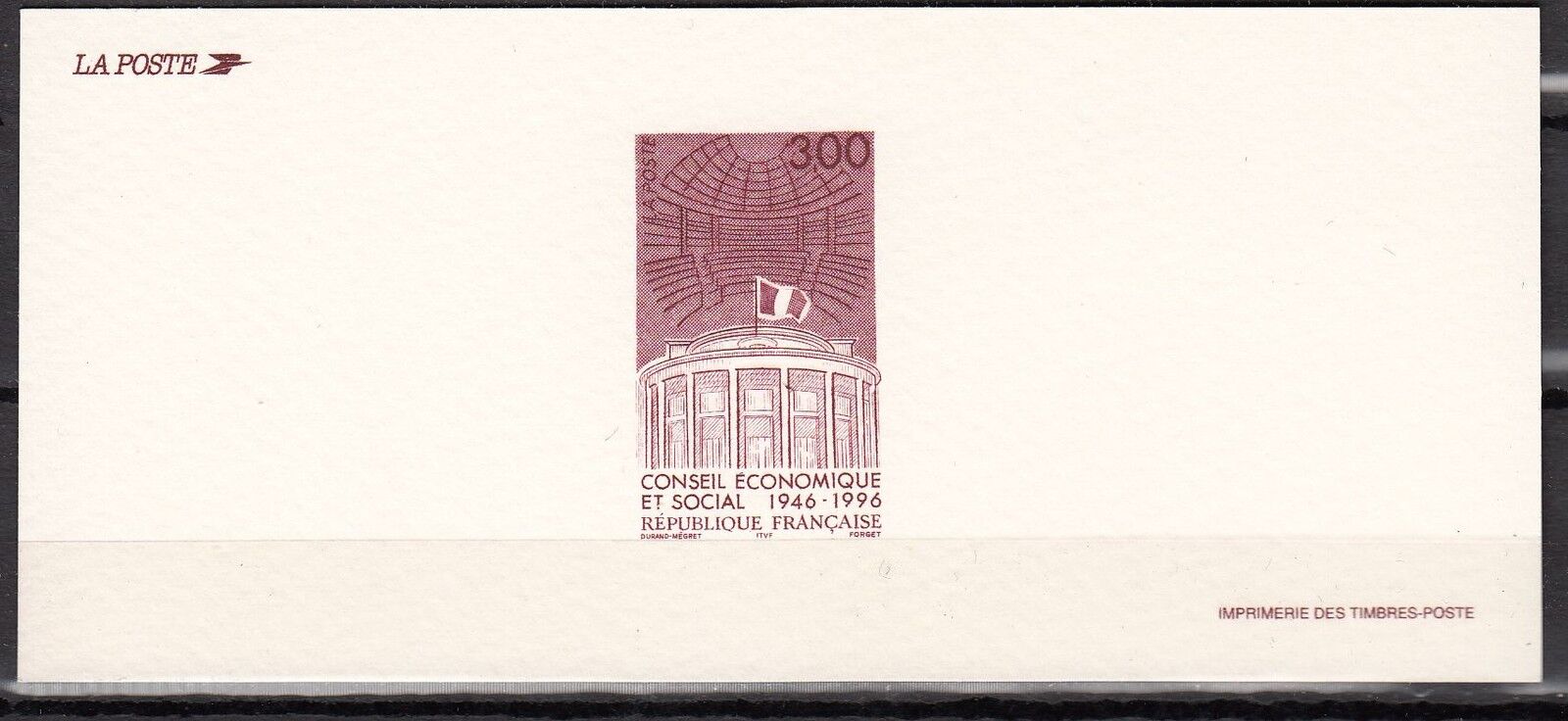 FRANCE GRAVURES DU TIMBRE N 3034 FACADE ET HEMICYCLE DU PALAIS D IENA 401116098914