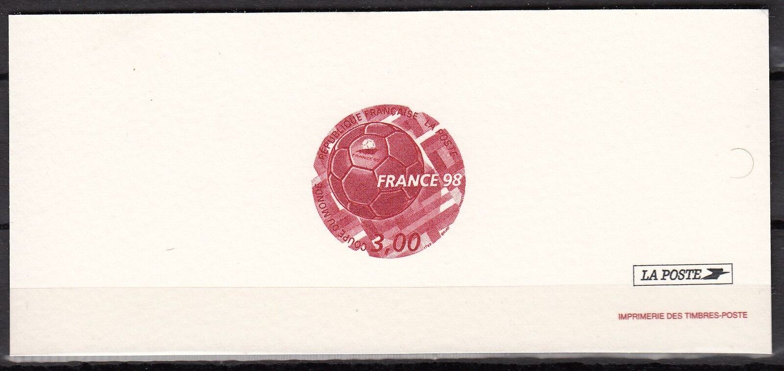 FRANCE GRAVURES DU TIMBRE N 3170 FOOTBALL FRANCE 98 401114806484