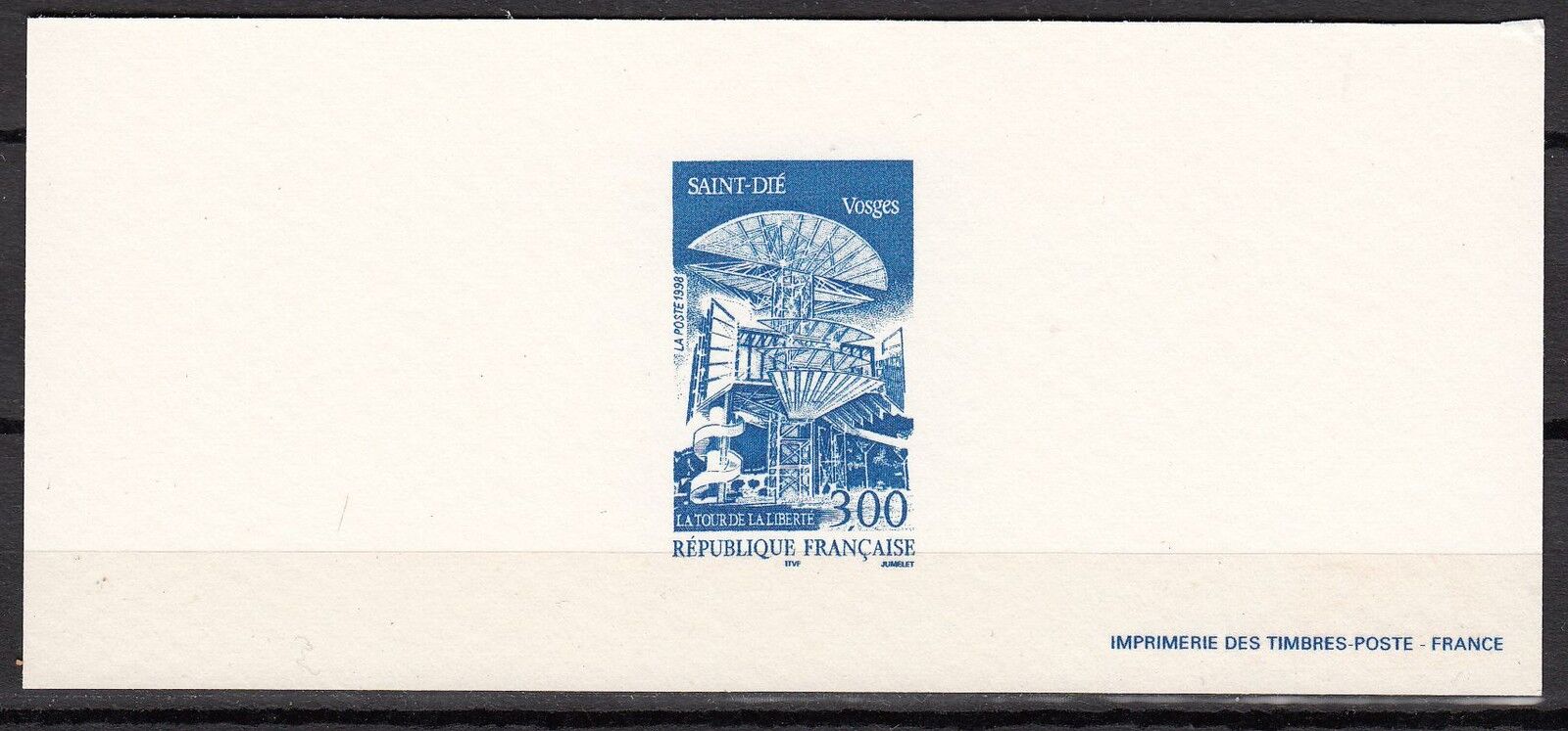 FRANCE GRAVURES DU TIMBRE N 3194 LA TOUR DE LA LIBERTE SAINT DIE 121974742084