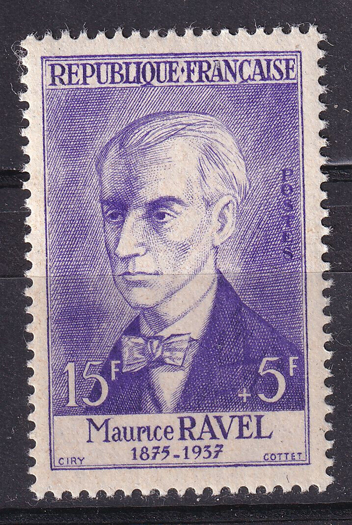 FRANCE TIMBRE NEUF N 1071 MAURICE RAVEL COMPOSITEUR 404181717764