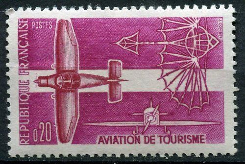 FRANCE TIMBRE NEUF N 1341 AVIATION DE TOURISME 110623031074