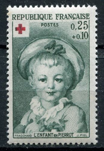 FRANCE TIMBRE NEUF N 1367 CROIX ROUGE 120659226004