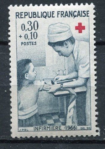 FRANCE TIMBRE NEUF N 1509 CROIX ROUGE INFIRMIERE 120661224294