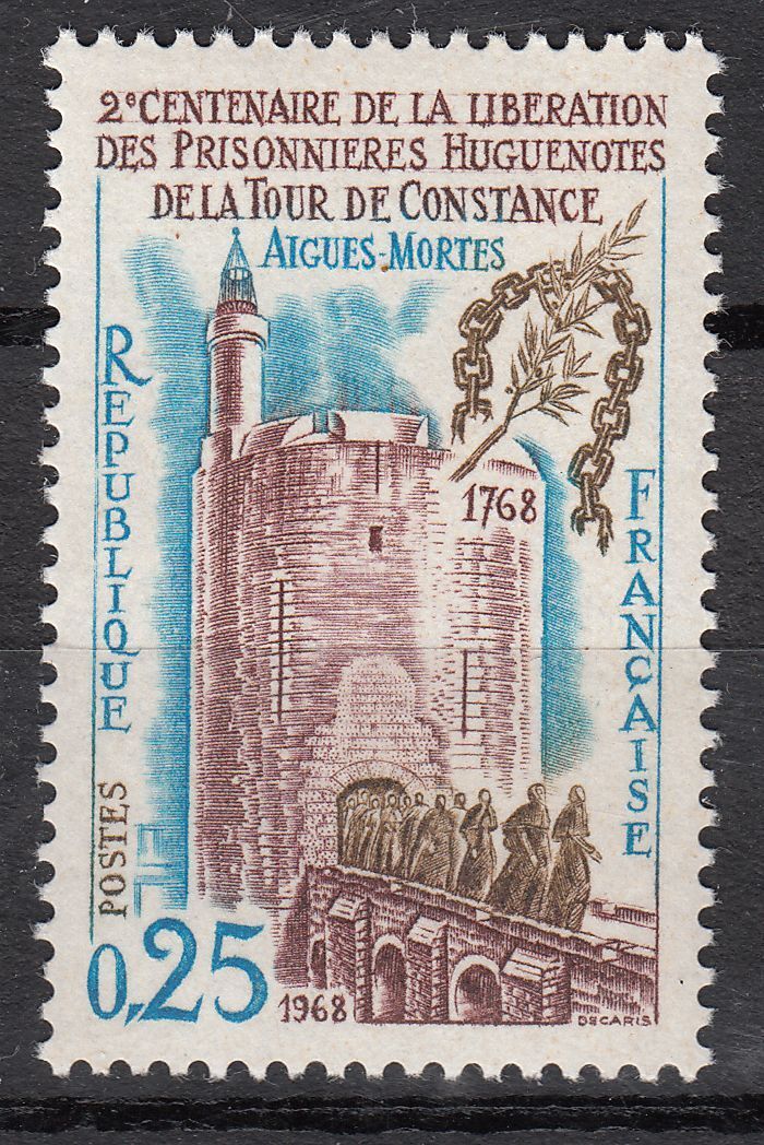 FRANCE TIMBRE NEUF N 1566 PRISONNIERES HUGUENOTES A AIGUES MORTES 401079598074