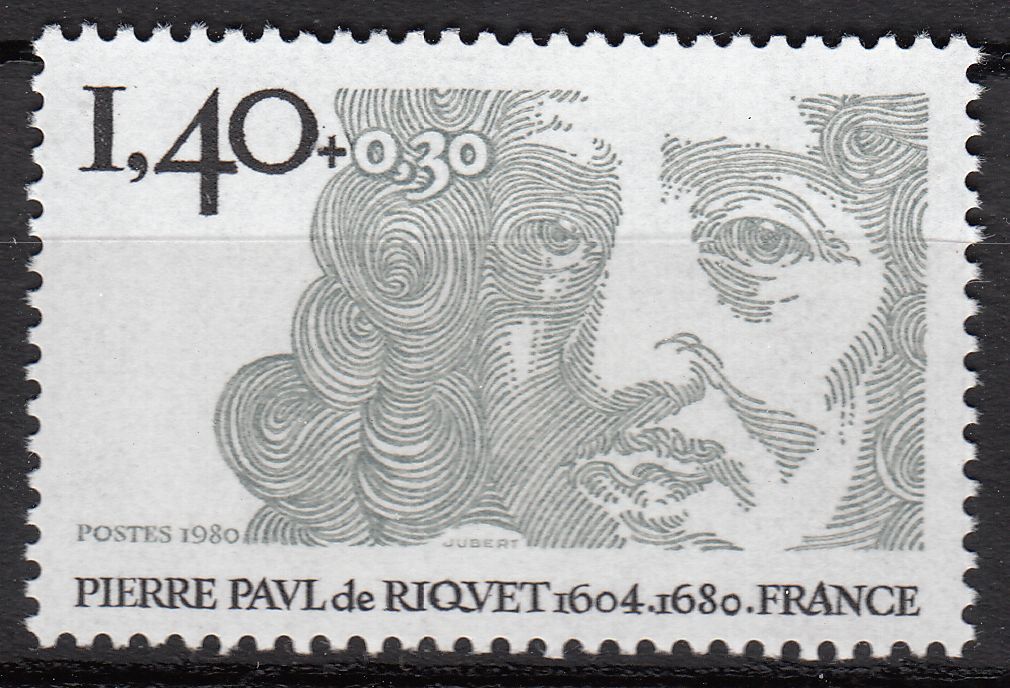 FRANCE TIMBRE NEUF N 2100 PIERRE PAUL DE RIQUET 121824097094