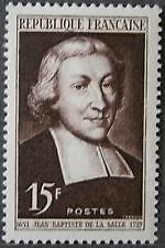 FRANCE TIMBRE NEUF N 882 SAINT JEAN BAPTISTE DE LA SALLE 121238188024