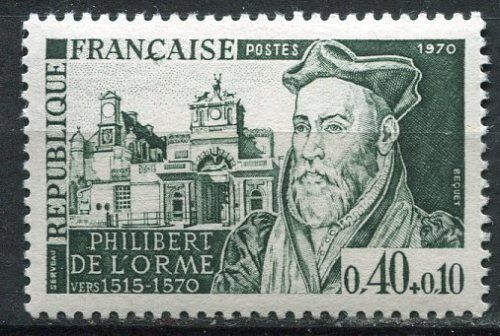 FRANCE TIMBRE NEUF N1625 PHILIBERT DE L ORME 120666193754