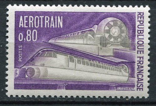 FRANCE TIMBRE NEUF N1631 AEROTRAIN 110630466064