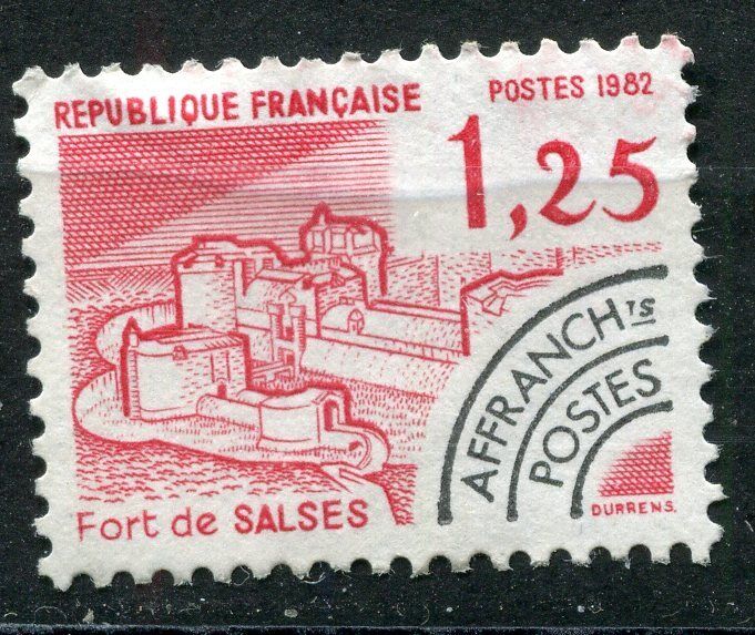 FRANCE TIMBRE PREOBLITERE N 175 OBL FORT DE SALSES 400814033624