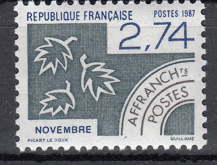 FRANCE TIMBRE PREOBLITERE N 196 NOVEMBRE 122172461894