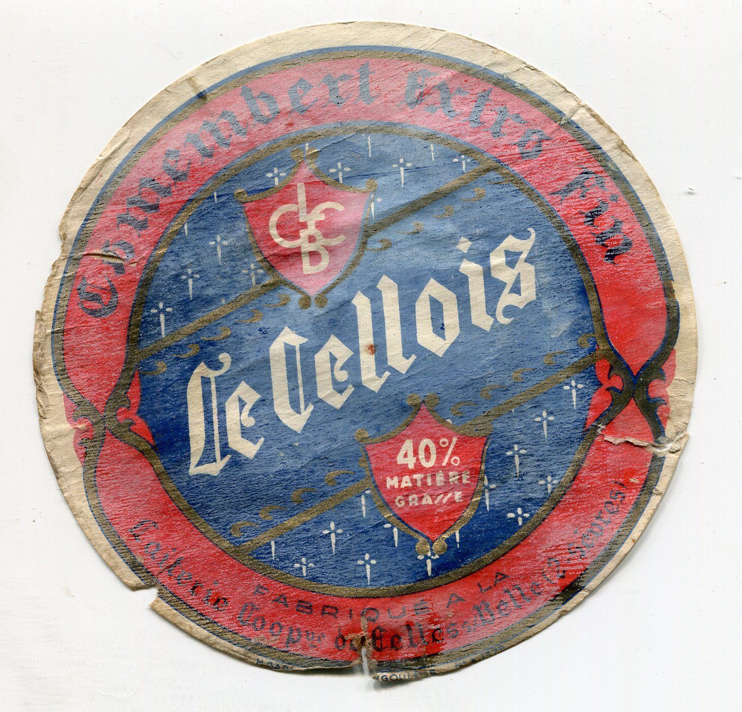 FROMAGE CAMEMBERT LE CELLOIS DU CELLES BELLE 121585538494