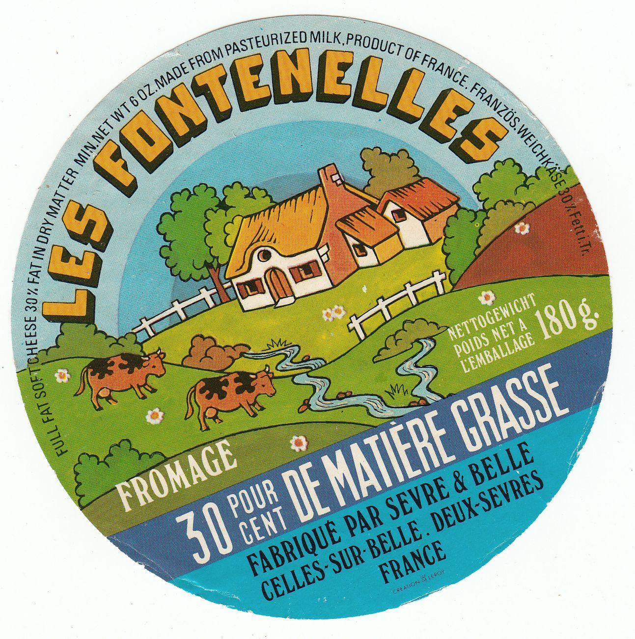 FROMAGE CAMEMBERT LES FONTENELLES CELLES SUR BELLE 121663093094