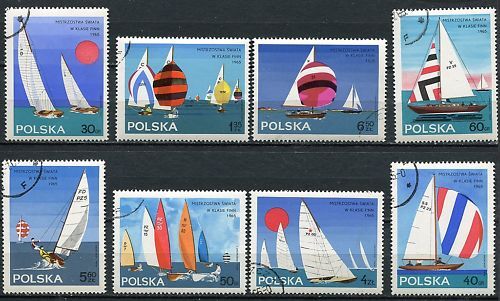 LOT TIMBRES POLSKA MONDIALE YACHTING A GDYNIA FEMININ 120677851324