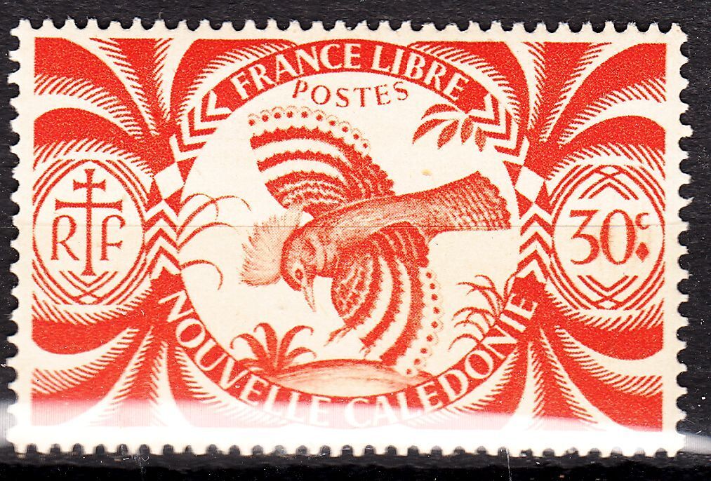 NOUVELLE CALEDONIE TIMBRE COLONIE FRANCE NEUF N 233 SERIE DE LONDRE CAGOU 401120552024