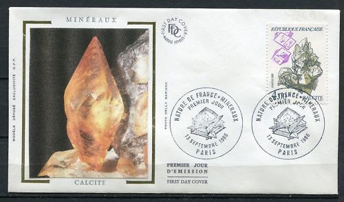 PREMIER JOUR 13091986 MINERAUX CALCITE 120659606404