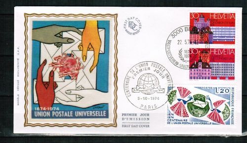 PREMIER JOUR UNION POSTAL UNIVERSELLE 110616728444