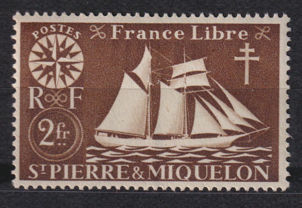 ST PIERRE ET MIQUELON TIMBRE COLONIE FRANCE NEUF N 304 SERIE DE LONDRES 124802977614